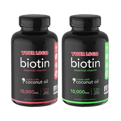 Hair&Skin|Effective Dietary Private Label Vitamins Supplement Hair Nail Skin Biotin Capsules